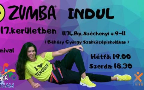 Zumba INDUL a 17.kerületben Fannival