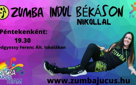 Zumba INDUL Nikollal Békásmegyeren :)