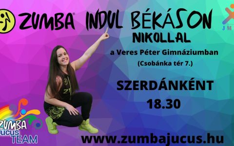 Zumba INDUL Békásmegyeren Nikollal :) INGYENES BEMUTATÓ ÓRA : Szeptember 09 :)